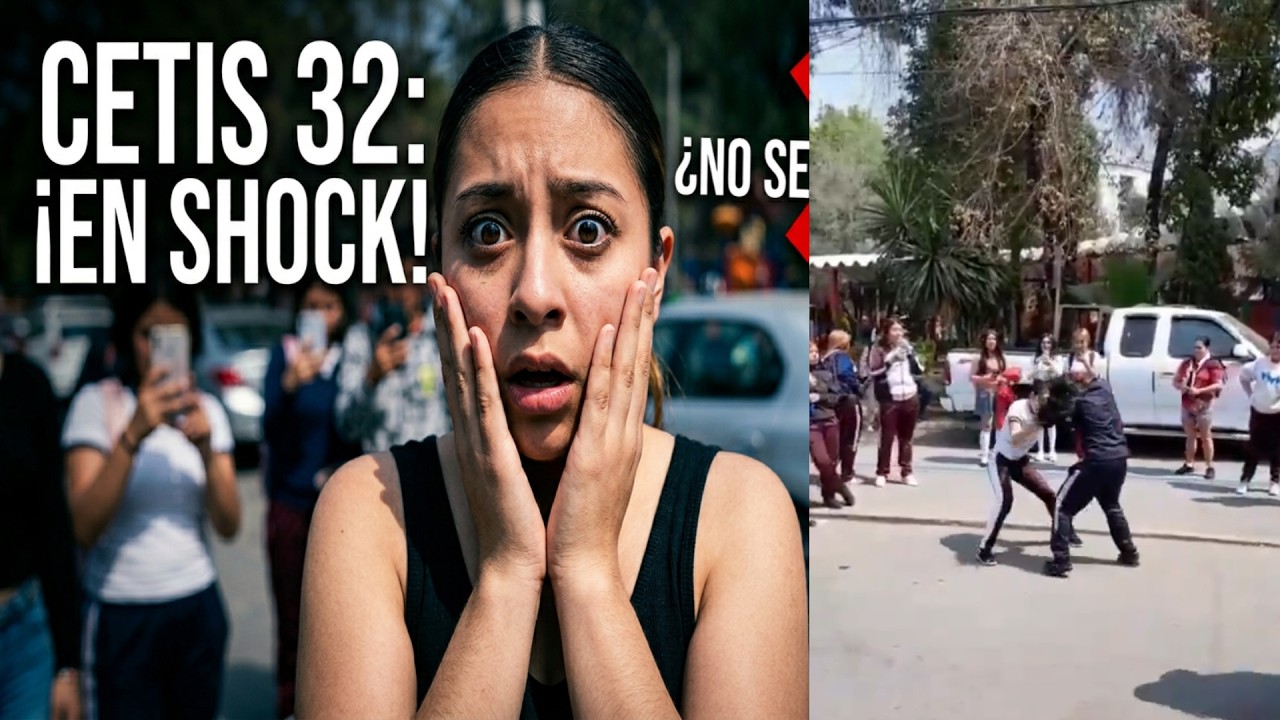 ⚠️ Caos en el CETIS 32: pelea entre alumnos queda grabada