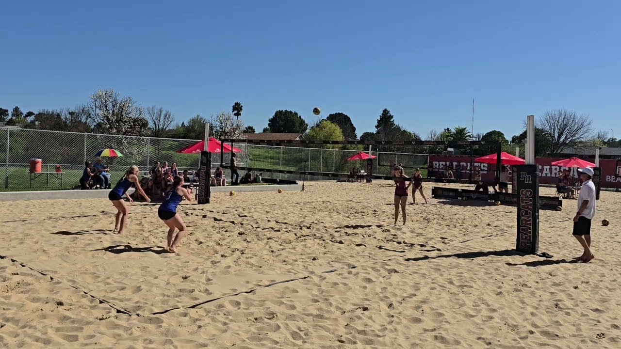 2026 MBHS Girls Beach Volleyball Ava & Joss vs Paso Robles 2