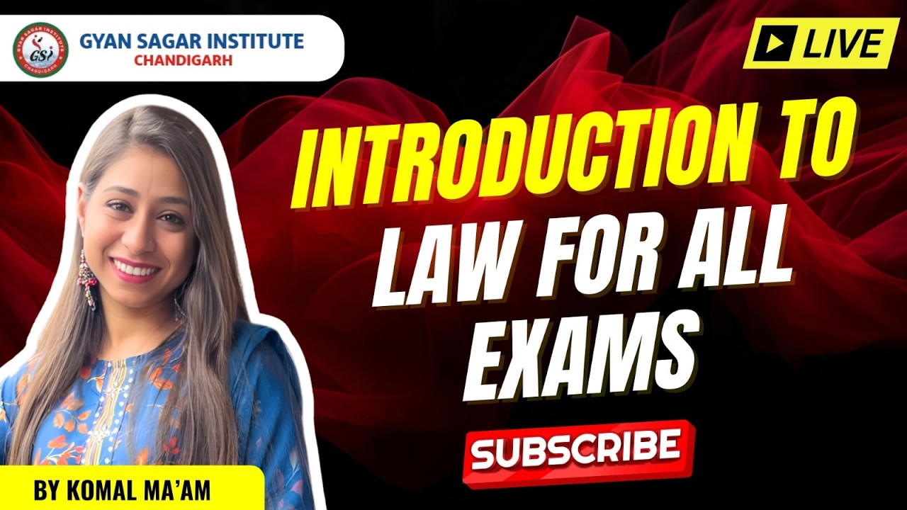 Introduction to Law | Basic Law |Law for entrance exams | PU LLB, BA LLB, B Com | International Law