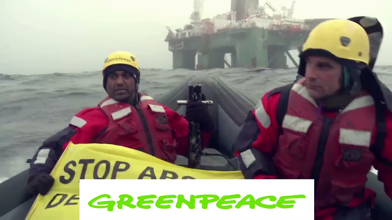 Por qu&eacute; greenpeace arroja rocas gigantes al mar?
