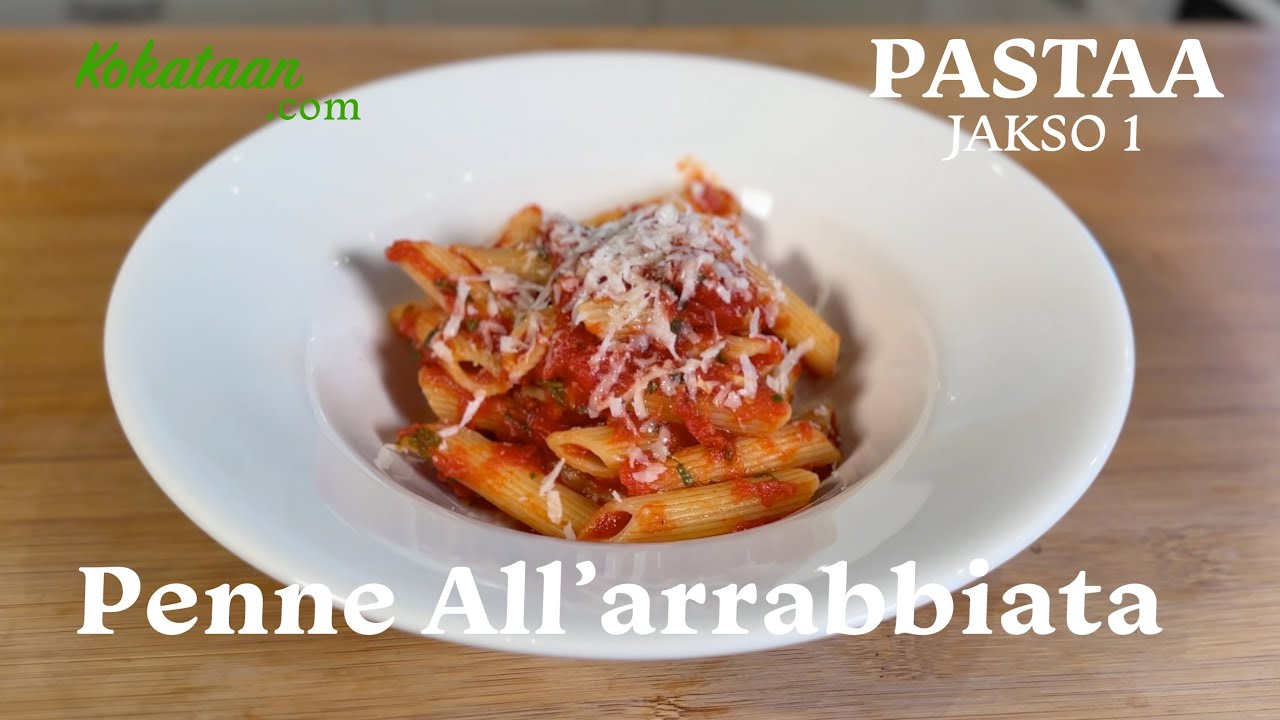 Penne All'arrabbiata  I  PASTAA Jakso 1 4K