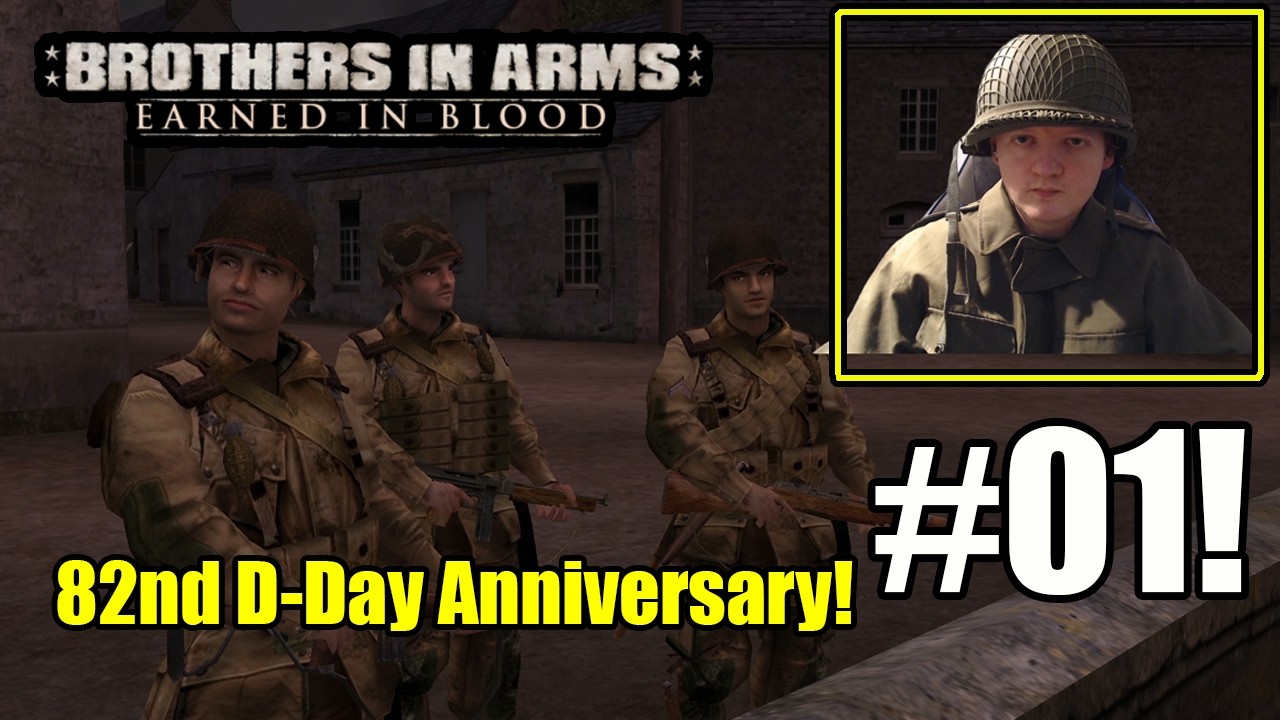 82nd Anniversary Of D Day, Landing Behind German Lines - Brothers In Arms Earned In Blood Part 1