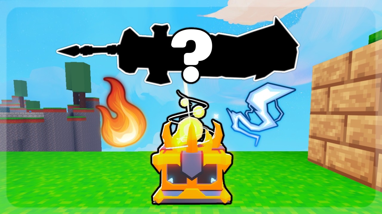 Я зачаровал самые мощные мечи в Roblox Bedwars...