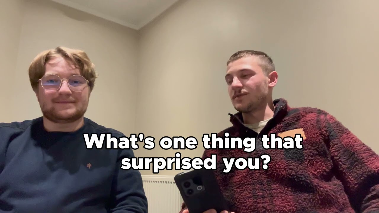 Kam and Samuel's video diary - see for yourself