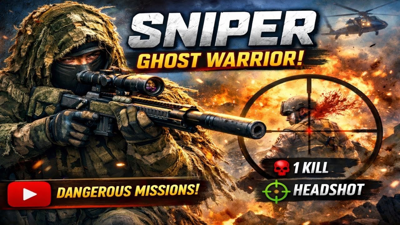 Sniper Ghost Warrior / mission 1& 2 pc Gameplay
