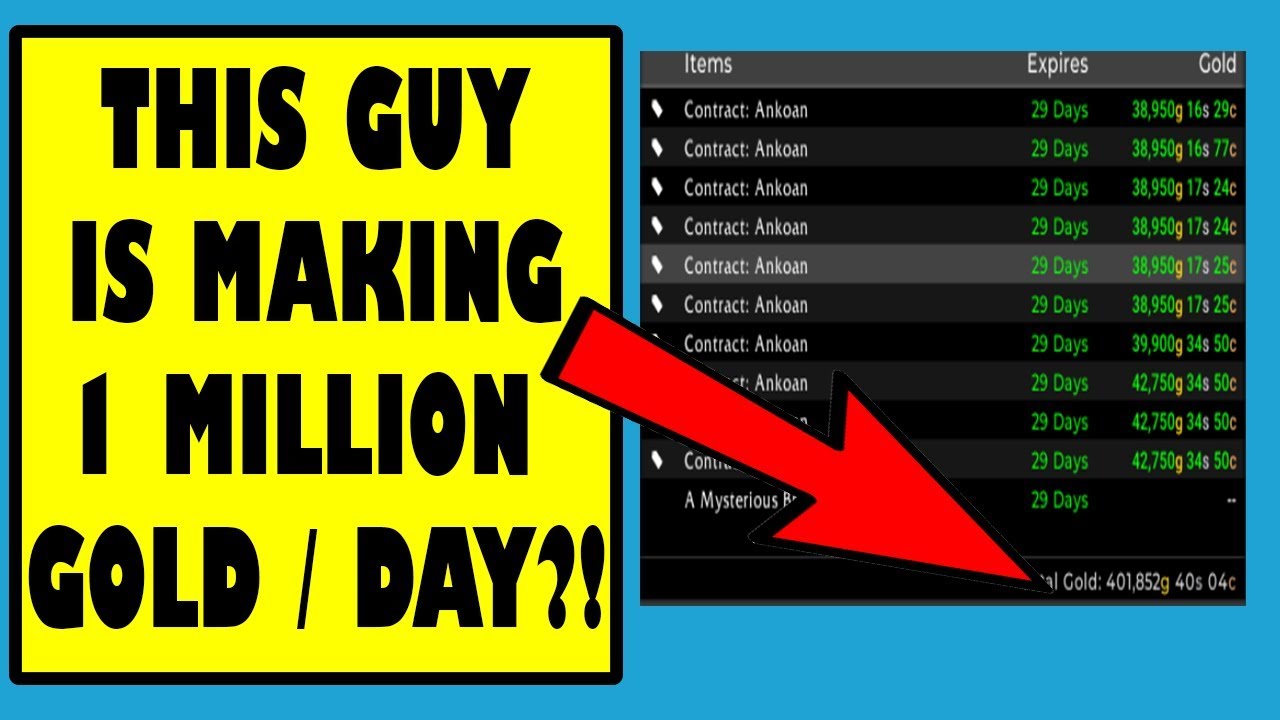 The 3 Best Ways People are Making Millions of Gold Right Now | 8.2 Gold Guide