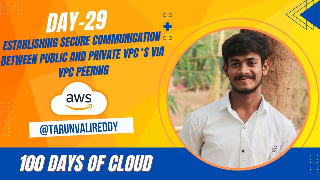 Day 29 : How To Establish a Secure Communication between VPC's | VPC Peering | Kode Kloud