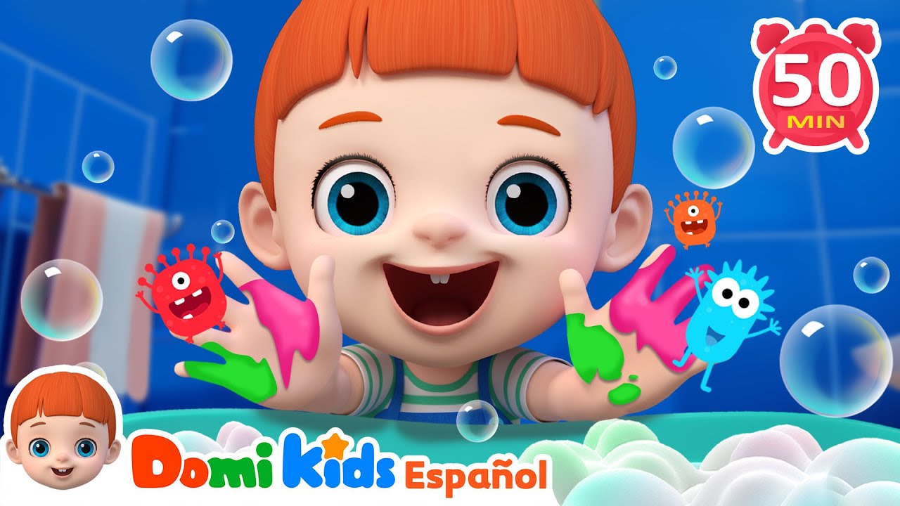 [TV Niños📺] Colección de Canciones Infantiles | Lávate las manos y Más | Domi Kids en español