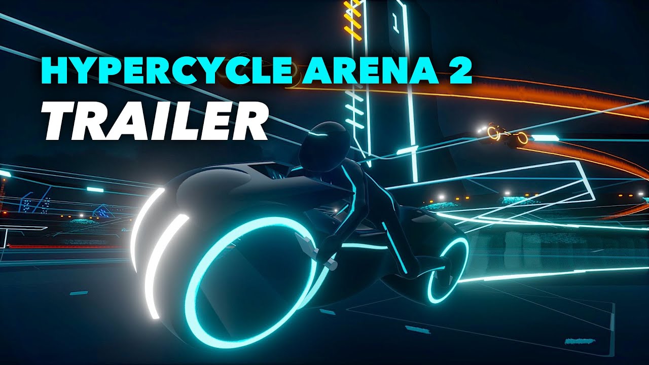 HYPERCYCLE ARENA 2.3 Trailer [4K] - Tron fan-made game