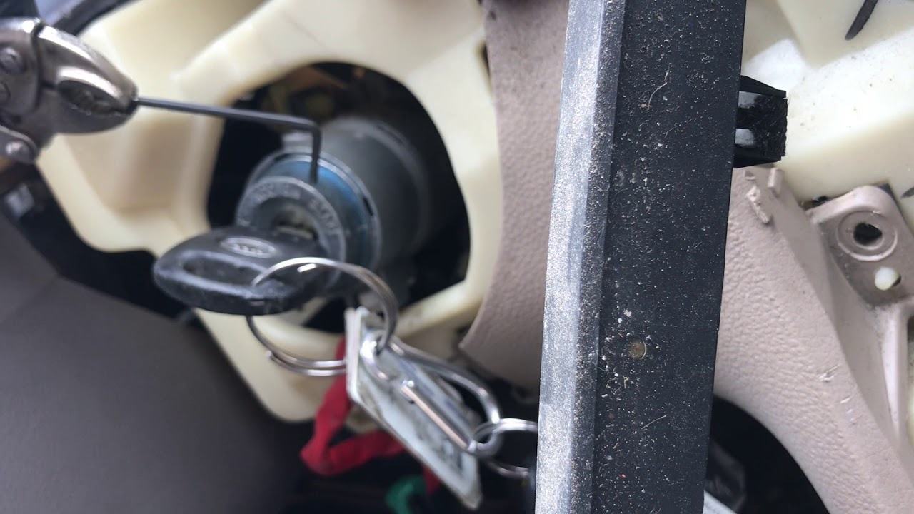 cylinder Master key , How to Repair or remove them sedona, kia , dodge, sienna