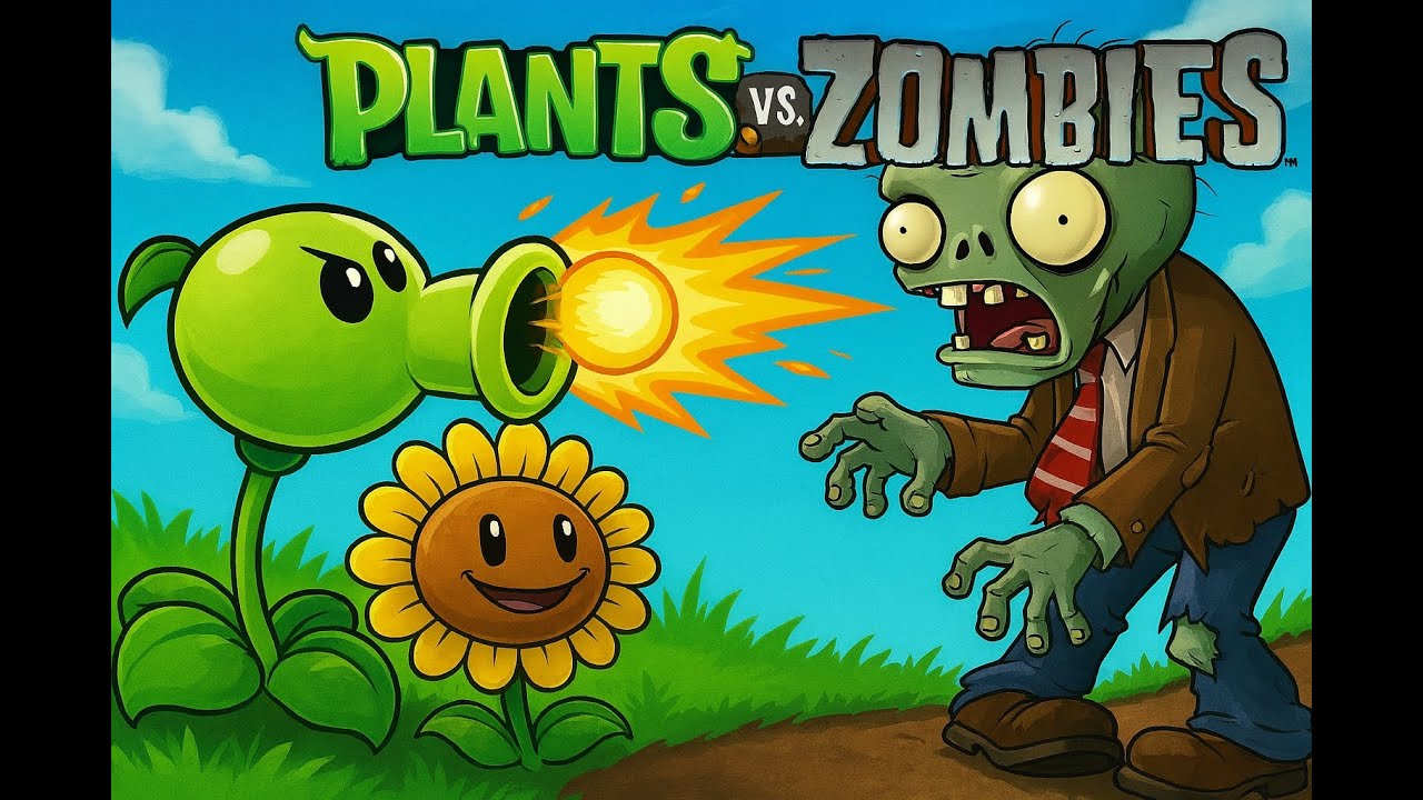 Zombie vs Plant: Level 1