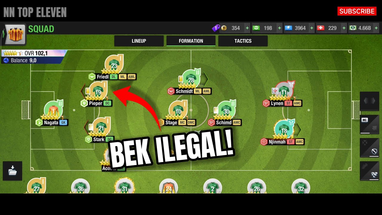 CARA LATIH BEK TENGAH PAKAI 100 BOOSTER SAMPE JADI SUPERSTAR 🔥 TOP ELEVEN