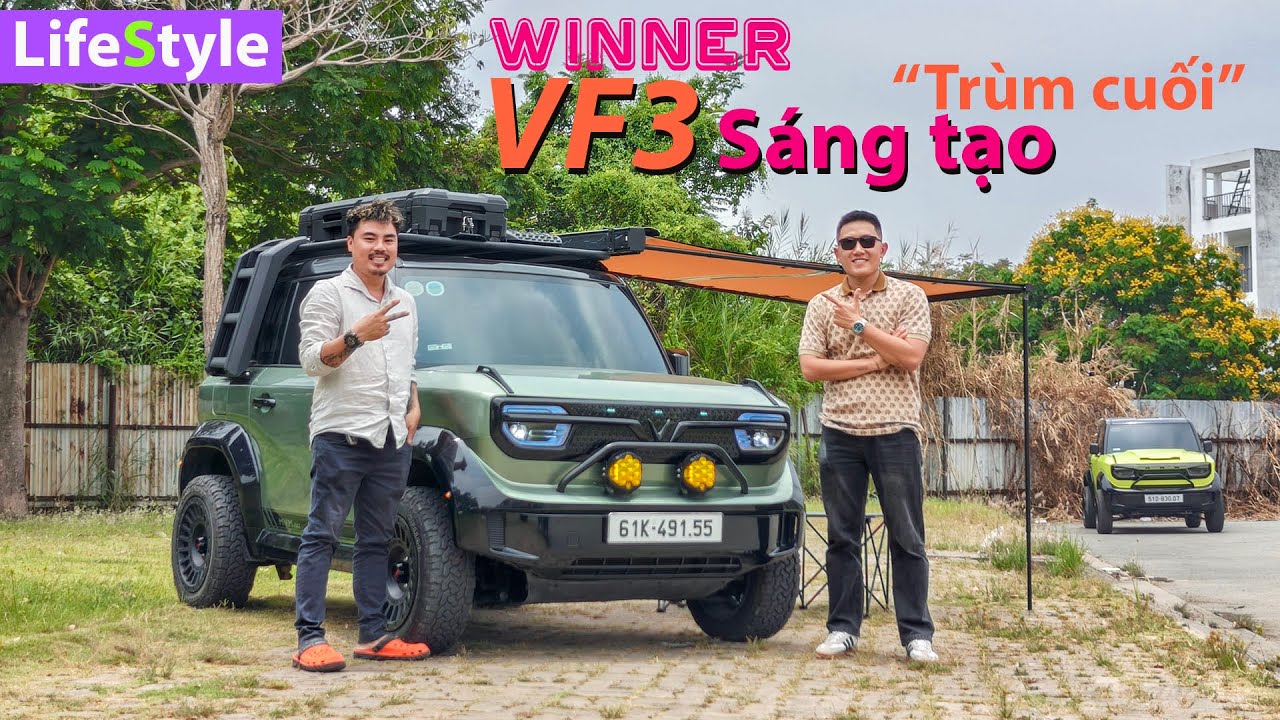 Gặp Trùm cuối VINFAST VF3 by MVM 4x4: Nhà vô địch Cuộc thi VF3 Sáng tạo Chất riêng Độc bản Cá tính