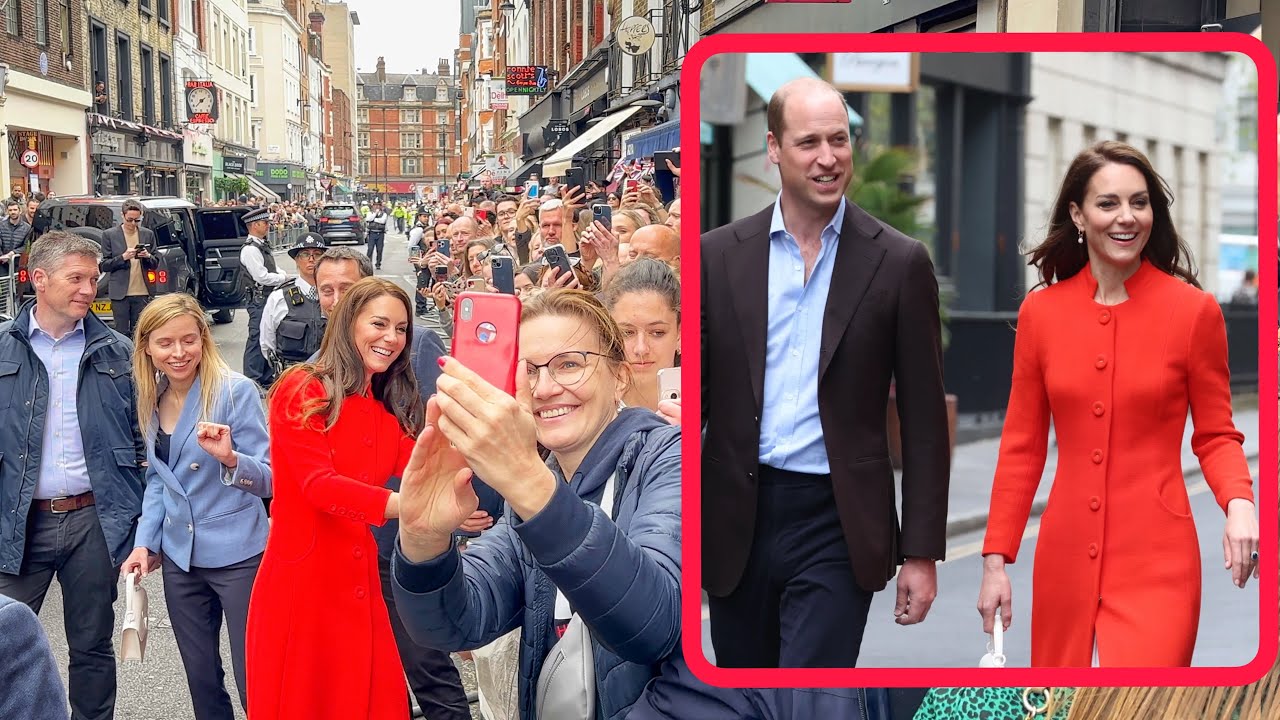 Prince and Princess of Wales, William and Kate Visit Soho Pub