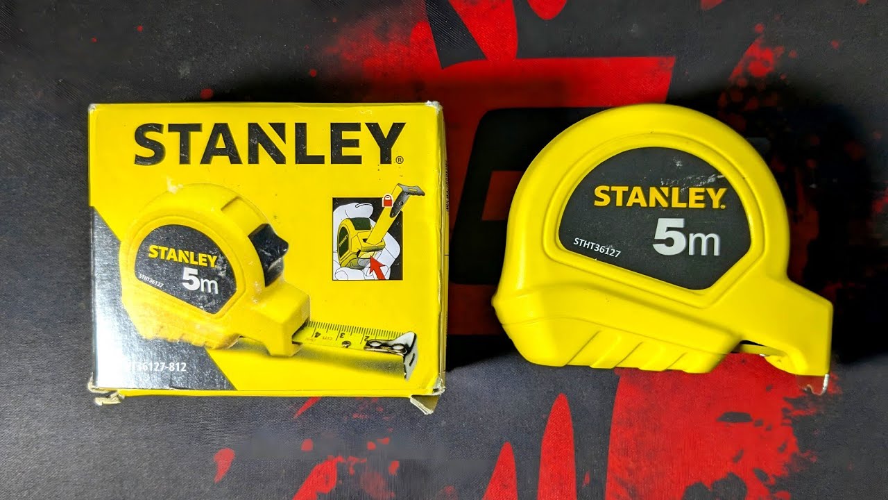 Stanley 5 Meter Plastic Short Measuring Tape #indiaunboxed
