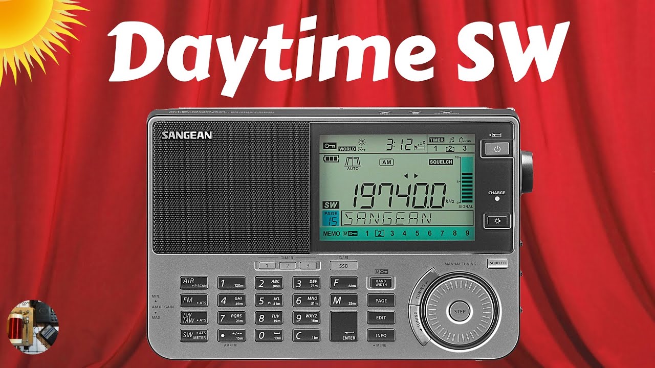 Sangean ATS-909X2 Shortwave SSB Radio Daytime SW