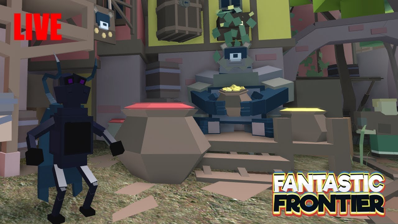 Server Hopping For The Magic Fox Headdress! (Fantastic Frontier) Live