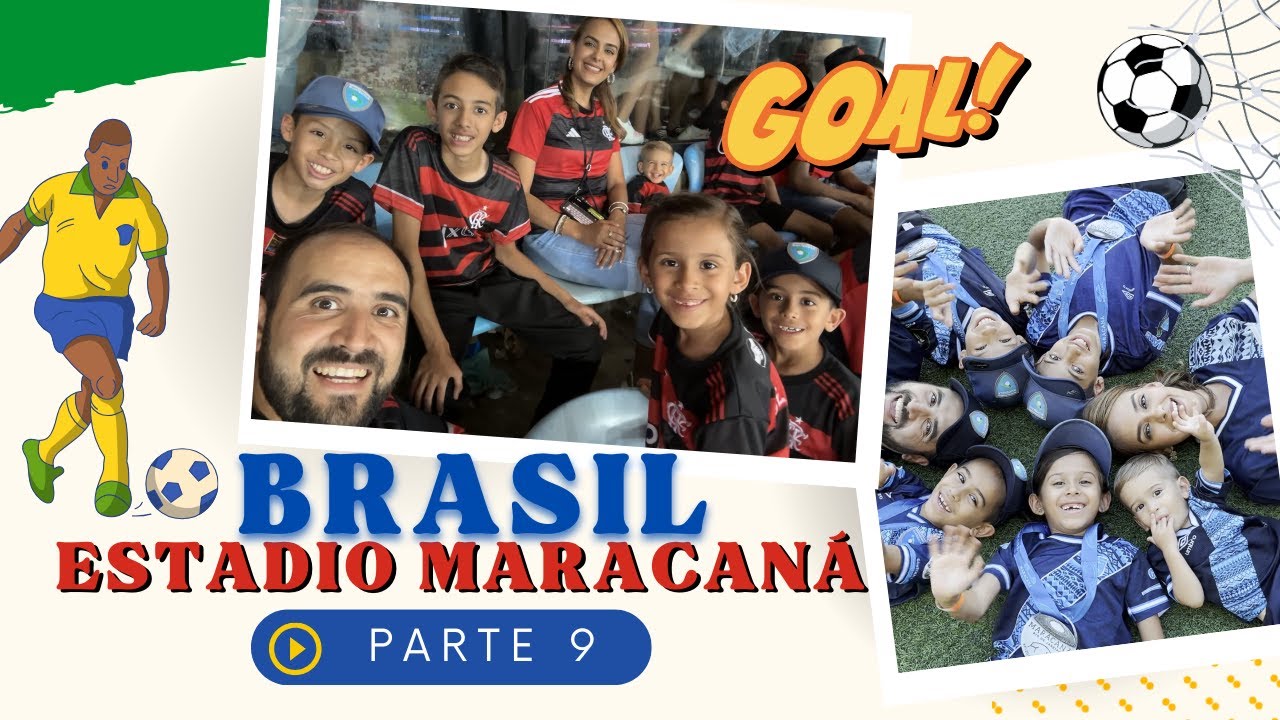 ¡Viaje a Brasil 2024! - Parte 9  - Tour Maracaná - Partido Flamenco vrs Gremio - Yo Educo en Casa!