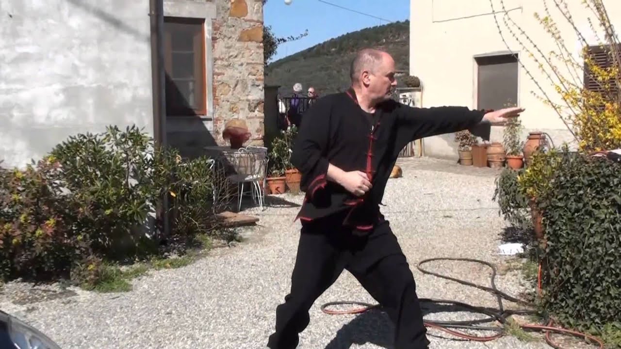 Yin style bagua kicks.wmv