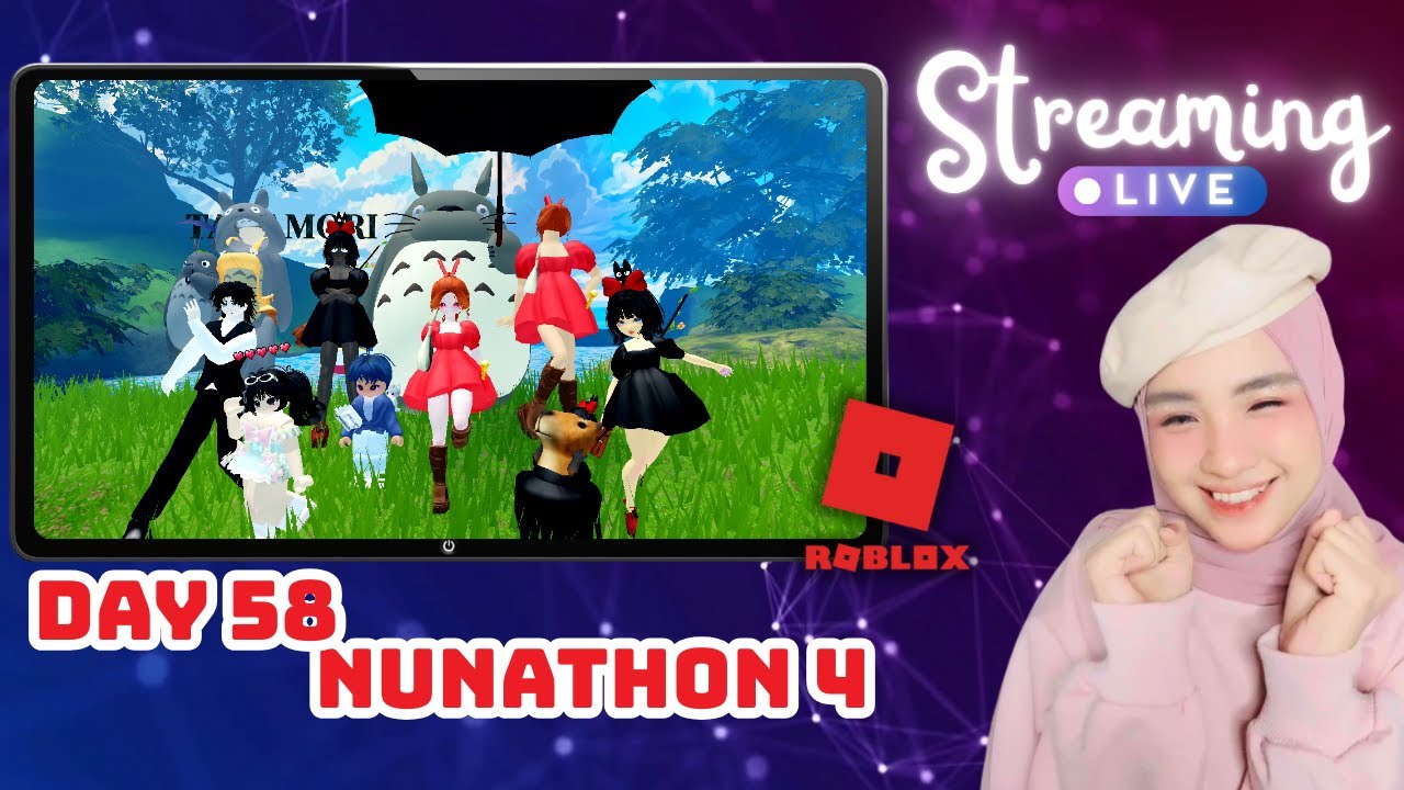 ❤️ NUNATHON DAY 58 - ROBLOX MAIN GAME APA YA? -  [#roblox ]