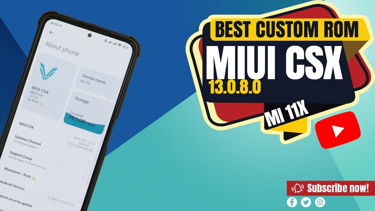 This is the best custom rom for Mi 11x & Poco F3 | MIUI 13.0.8.0 CSX Complete Review | Mind Blowing