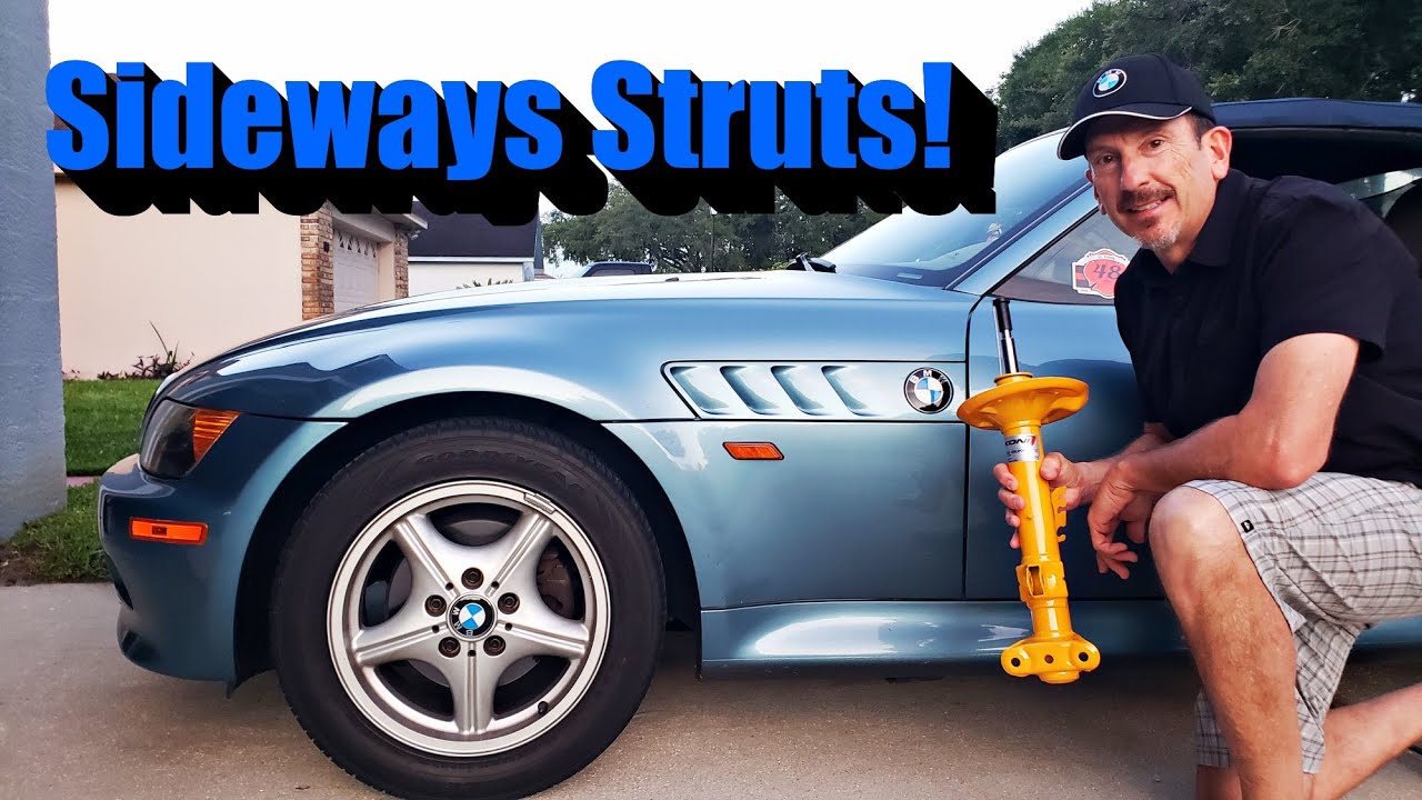 Как установить новые передние стойки (и как НЕ ДЕЛАТЬ): BMW Z3!