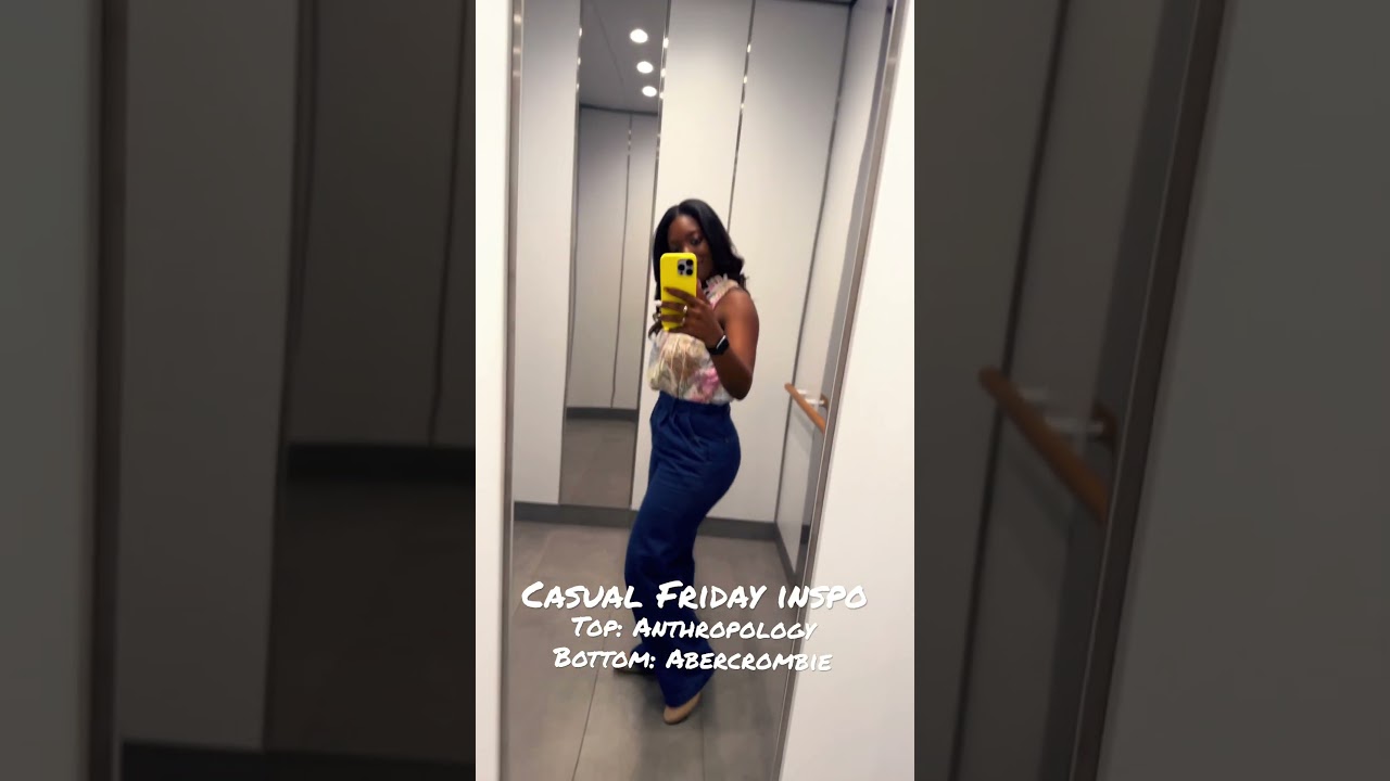 Work Outfit: Casual Friday 💼👩🏾&zwj;💻 #officeoutfit #workwear #fashionstyle #shorts #elevator