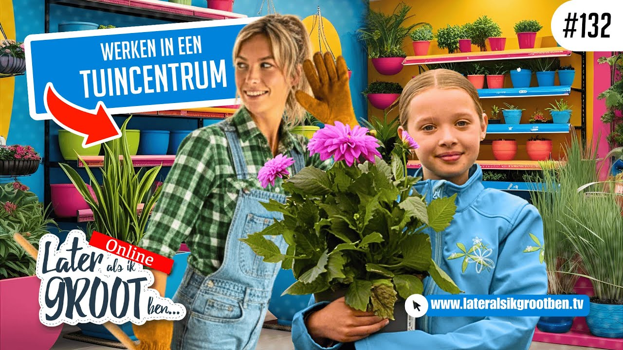 Alles WETEN van PLANTEN? | Dit was Liv's dag in een Tuincentrum