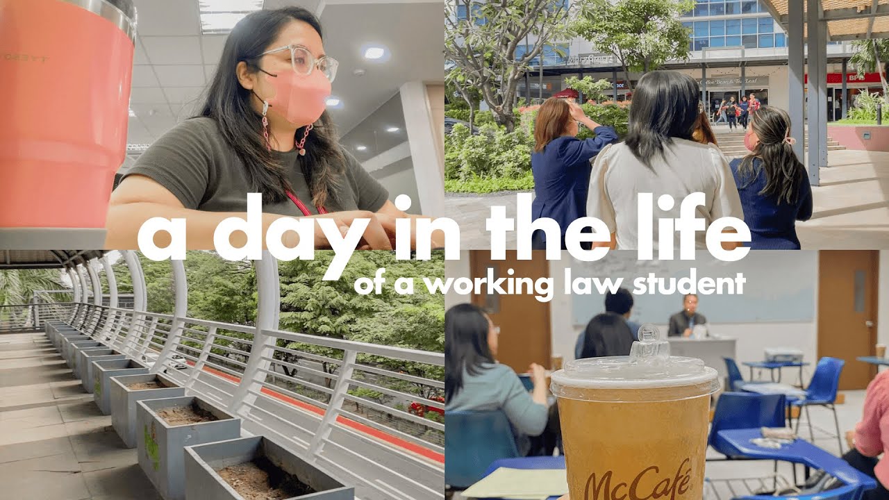 a day in the life of a working law student ⚖️ law school diaries