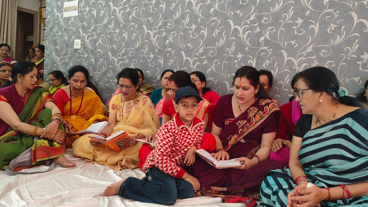 रामायण लाइव भट्ट जी के घर पर (खड़िया फैक्ट्री) मुखानी हल्द्वानी