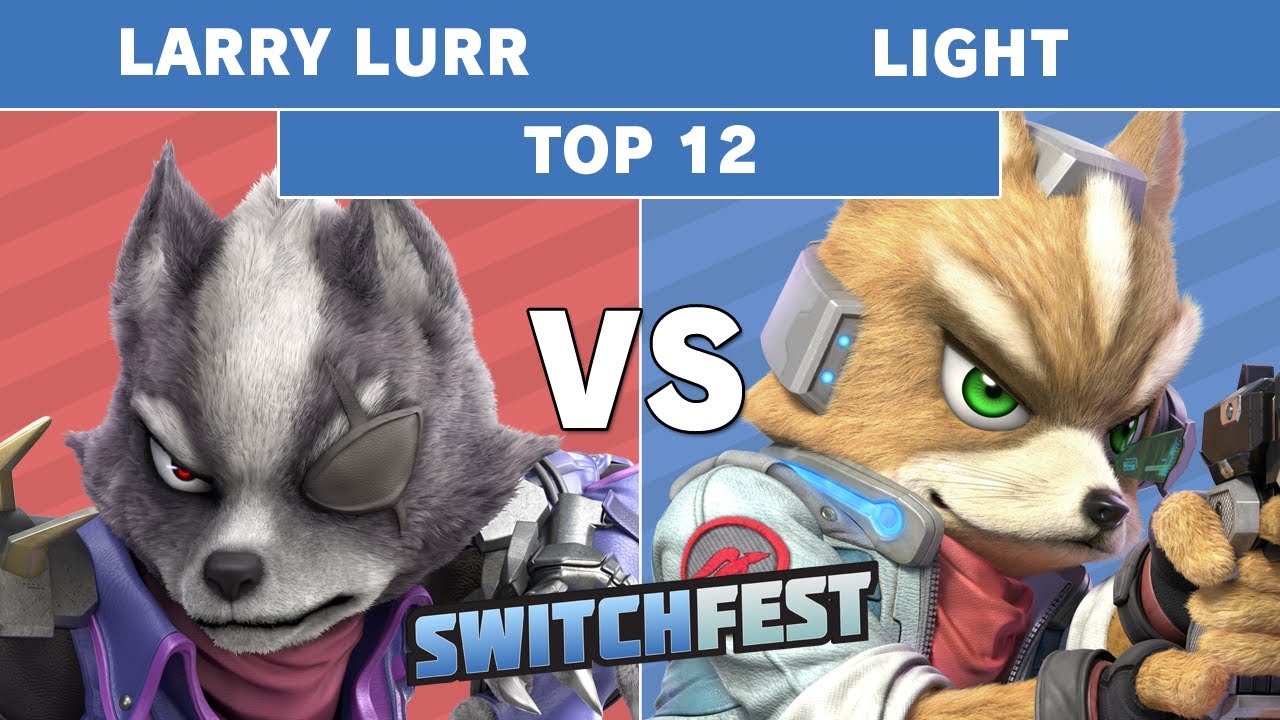 Switchfest 2019 - T1 | Larry Lurr (Wolf) Vs Rogue | Light (Fox) Losers Top 12 - Smash Ultimate