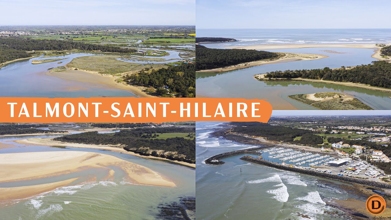 Talmont-Saint-Hilaire - Drone - Documentaire Aérien 4k - Aerial Footage 4k