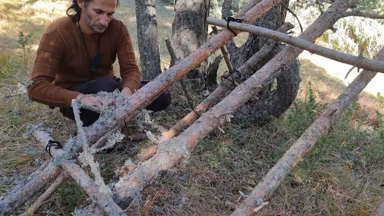 ORMANDA yaşamak için bushcraft