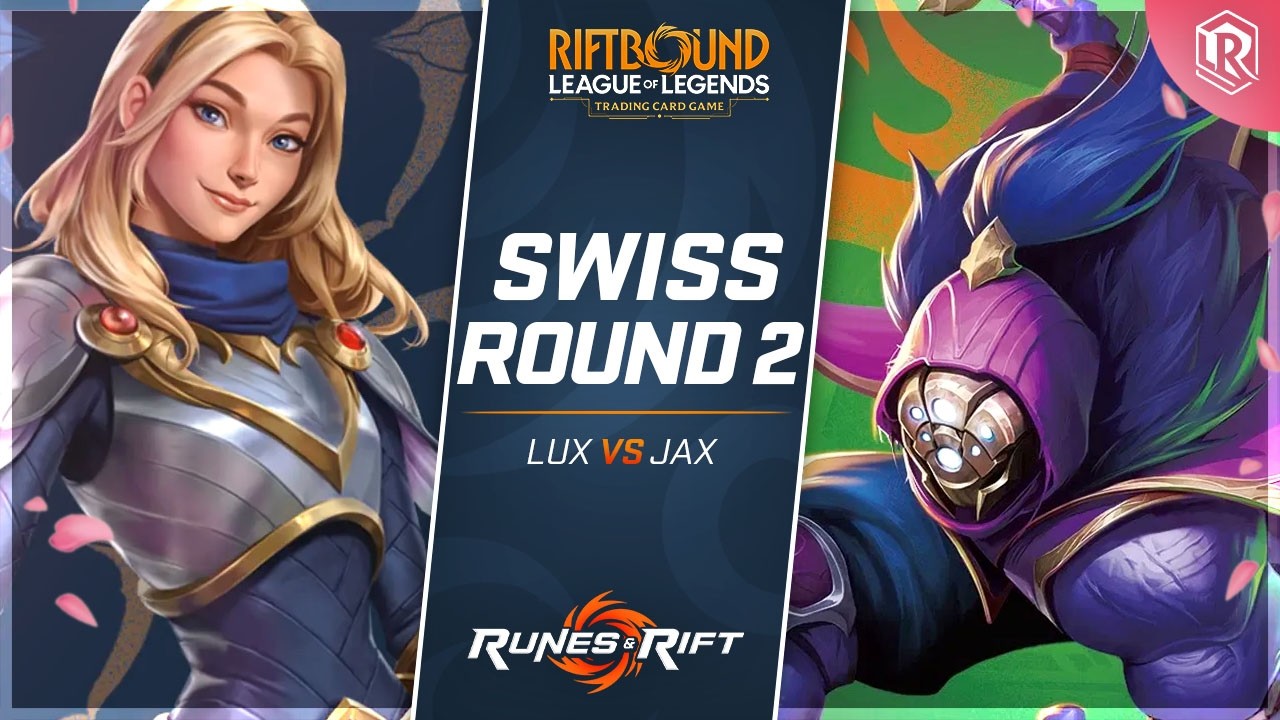 Lux vs Jax - Round 2 | Riftbound Spiritforged Tournament 10