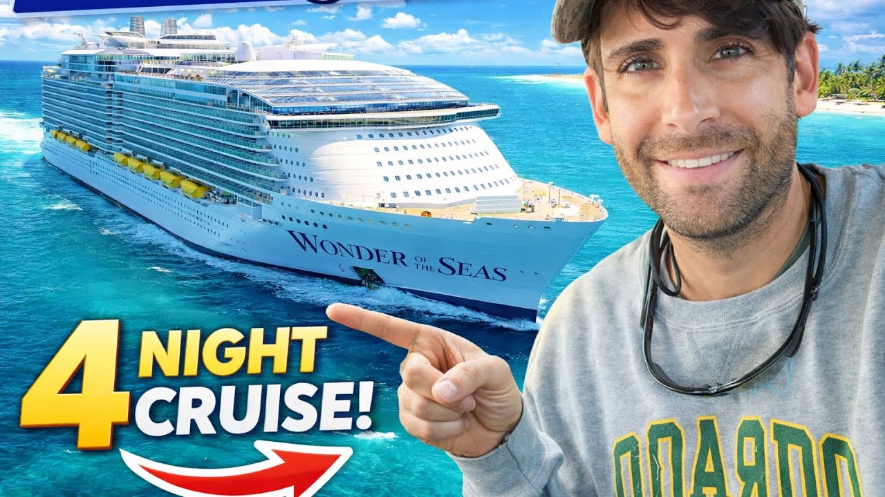 4 Nights on Wonder of the Seas. Royal Caribbean Bahama Cruise