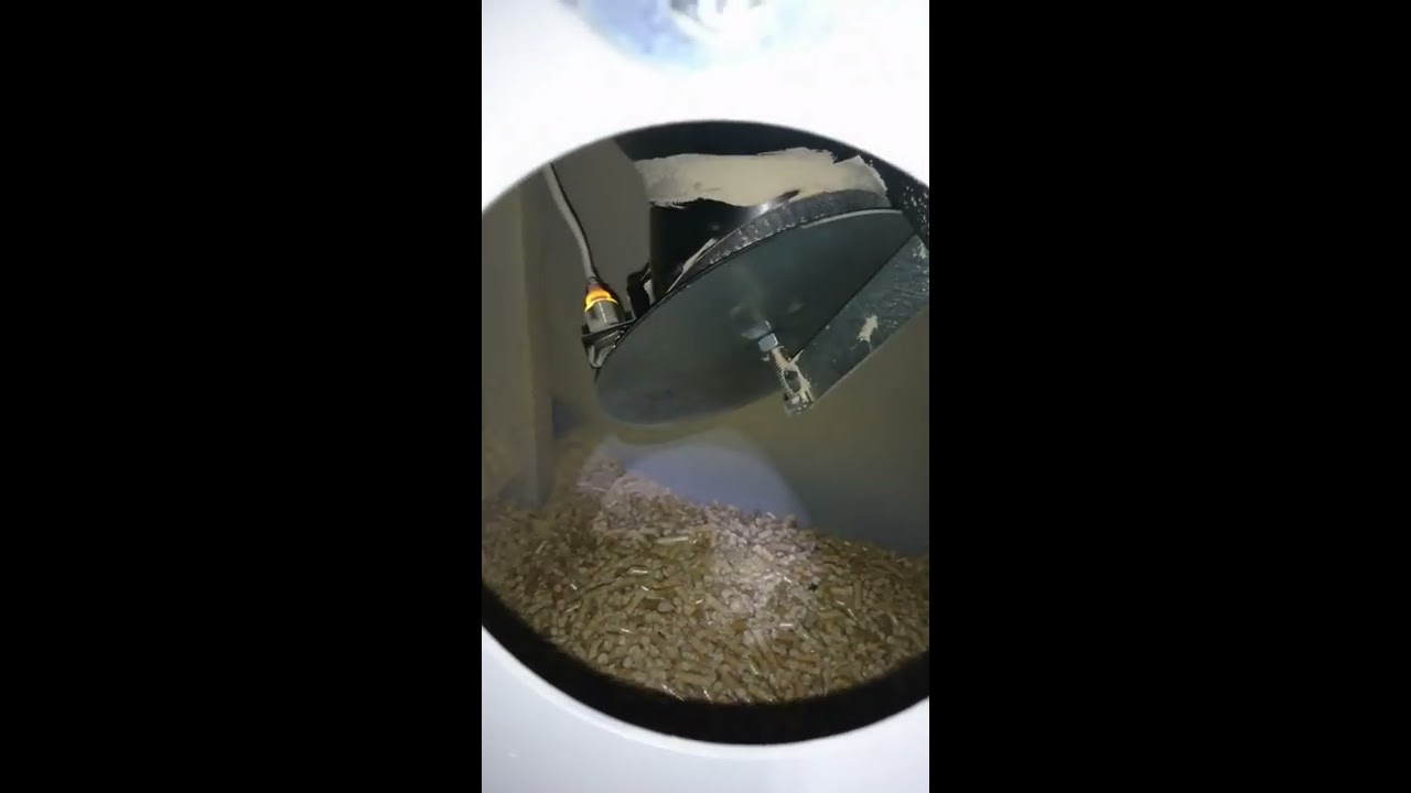 Cycles d'aspiration de la chaudière, le silo est bientôt vide