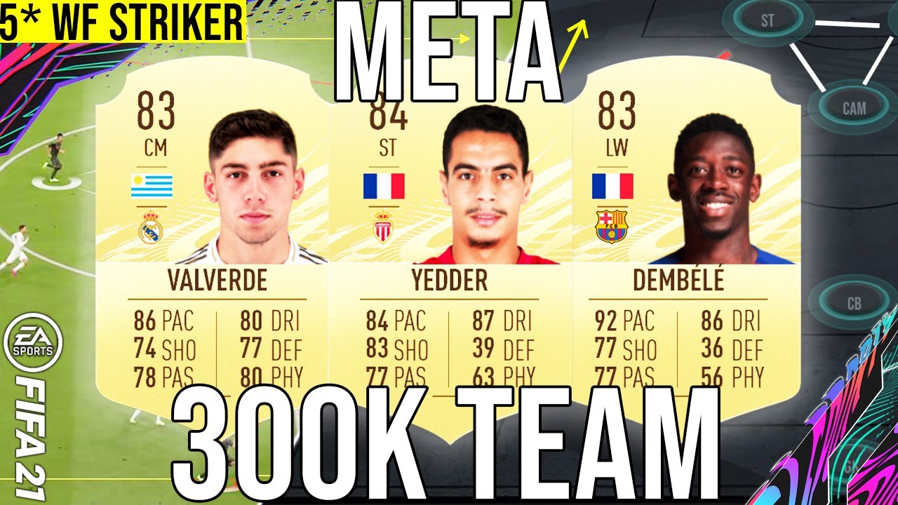 BEST META 300K FUTCHAMPS TEAM (5* WEAK FOOT) SQUAD BUILDER TO GET MORE WINS! - FIFA 21 Ultimate Team