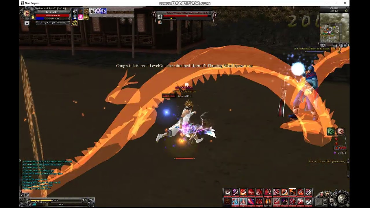 9Dragons Awaken Warrior skills and Smashing