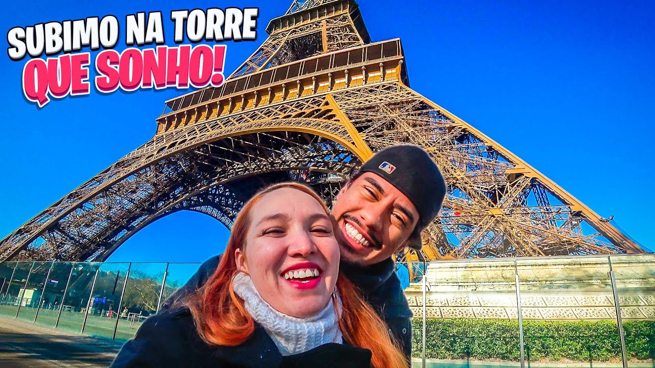 A REALIDADE DE SUBIR NA TORRE EIFFEL 🤔 FOMOS PELA PRIMEIRA VEZ❤️