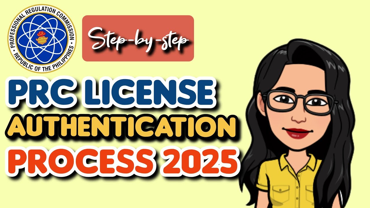 PRC License Authentication Process Step-by-step