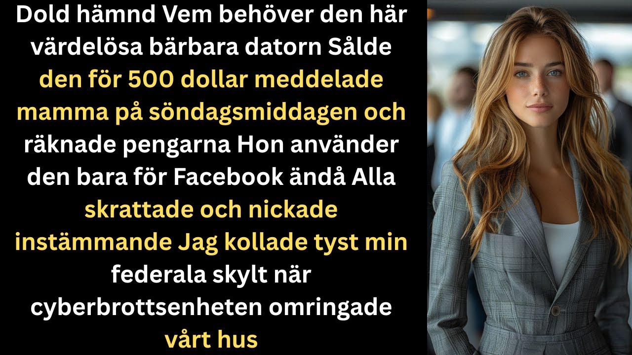 Familjen sålde min trasiga laptop för $500  den innehöll skyddade statliga filer värda $42M