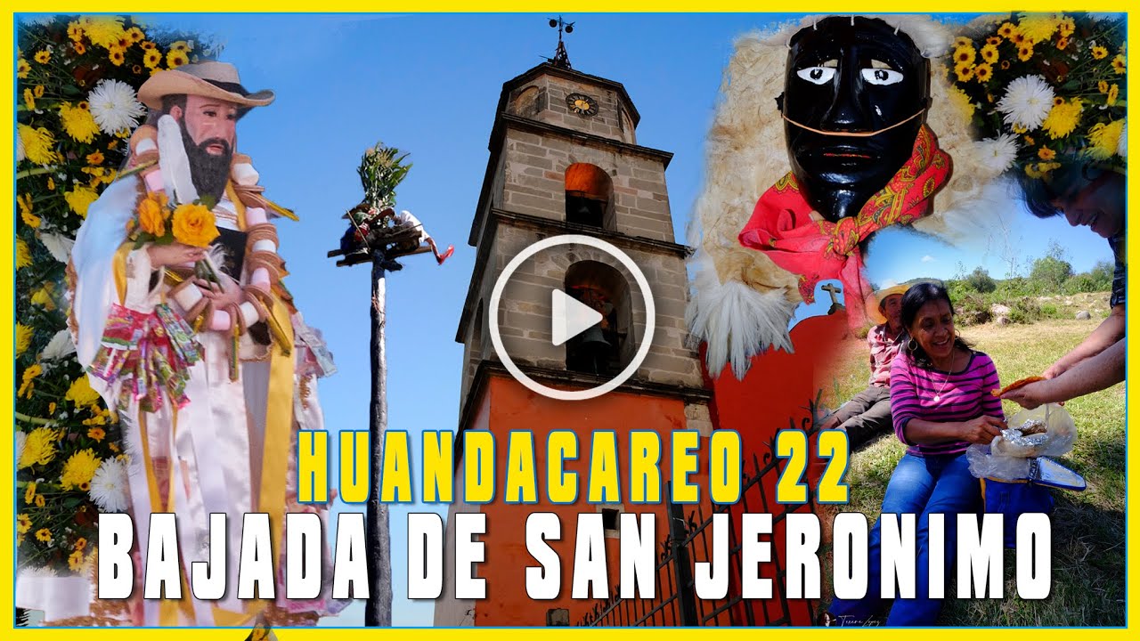 FIESTA  bajada de San Jeronimo en Huandacareo Michoacan 2022