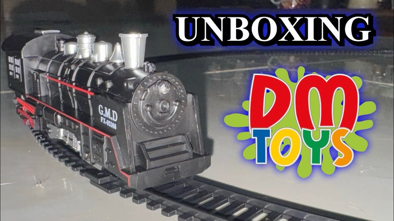 UNBOXING Trem Elétrico da DT Toys (Funcionou?)