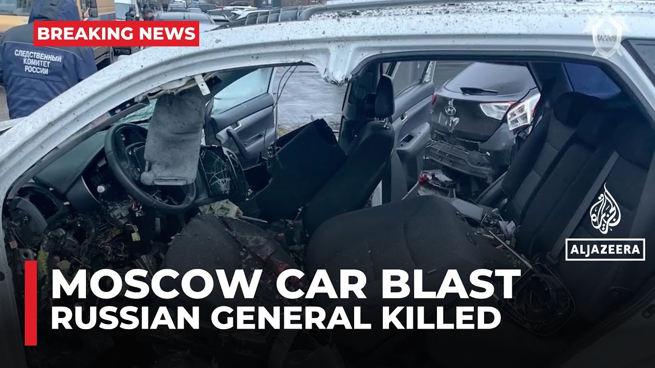 Russian general killed in suspected car bomb in Moscow
