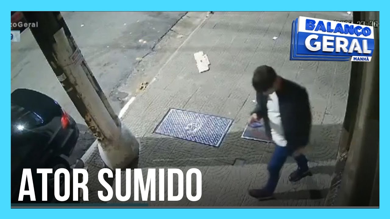 Rastreamento mostra que celular de ator desaparecido estava em comunidade de SP