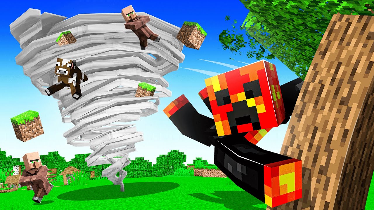 Minecraft, но есть сердца стихийных бедствий