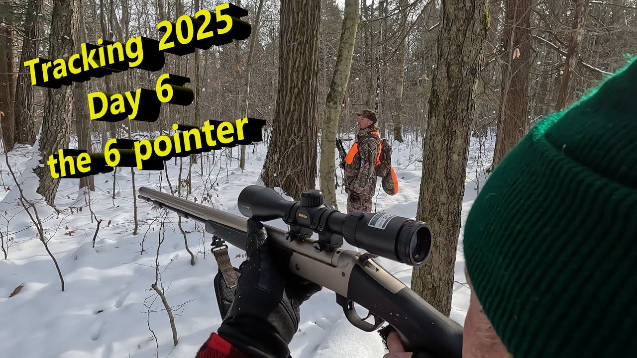Tracking 2025 Day 6 After a close call with a 6 pointer, Jason is now hooked on tracking in NY