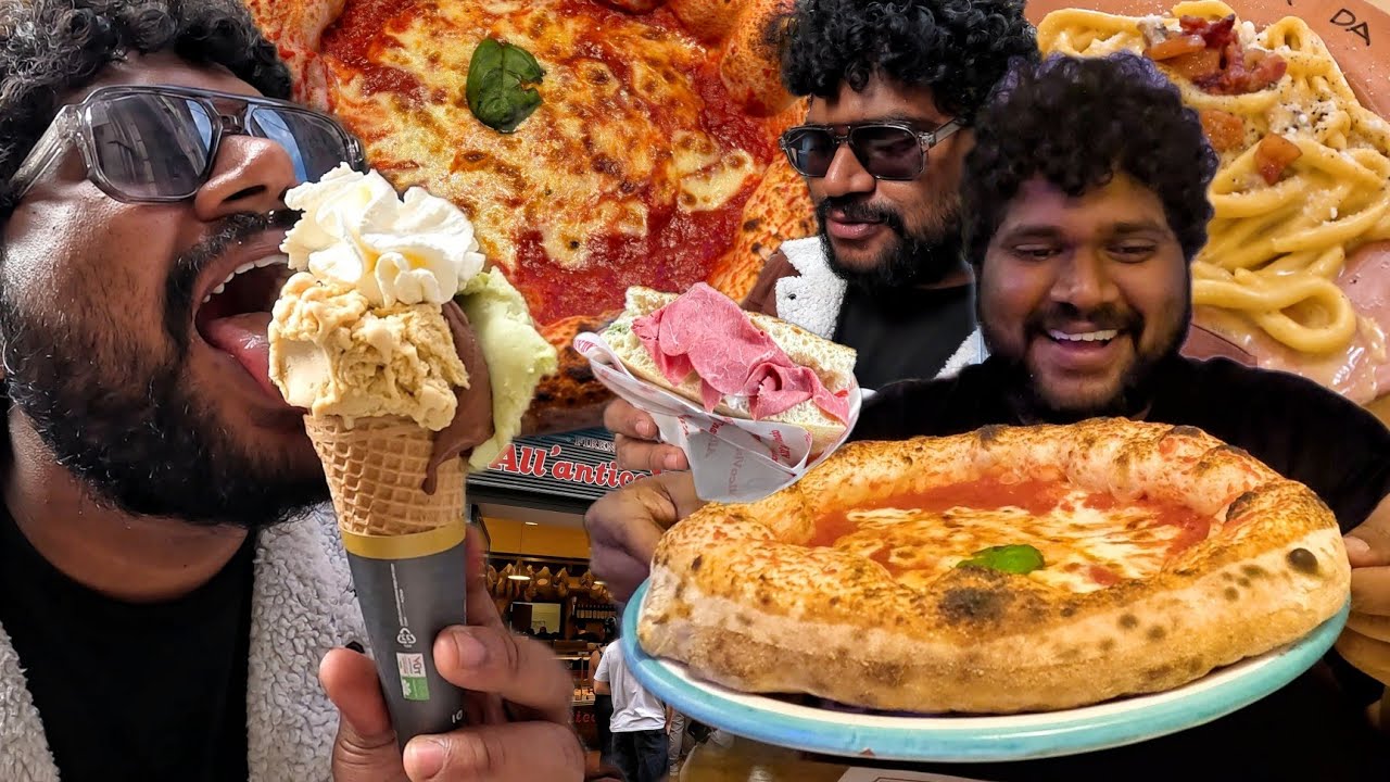 EXTREME FOOD TOUR in ROME 🇮🇹 | Final Episode of Europe Trip 🔥 | Foodie Prabu