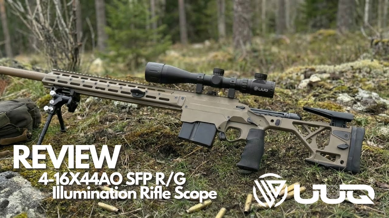 Оптический прицел UUQ 4-16X44AO SFP R/G с подсветкой