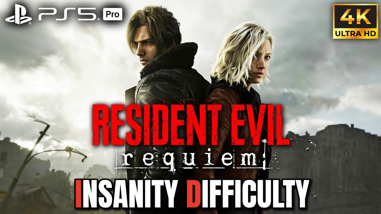 RESIDENT EVIL 9 REQUIEM Insanity Difficulty Gameplay Walkthrough | FULL GAME [PS5 PRO 4K60FPS]